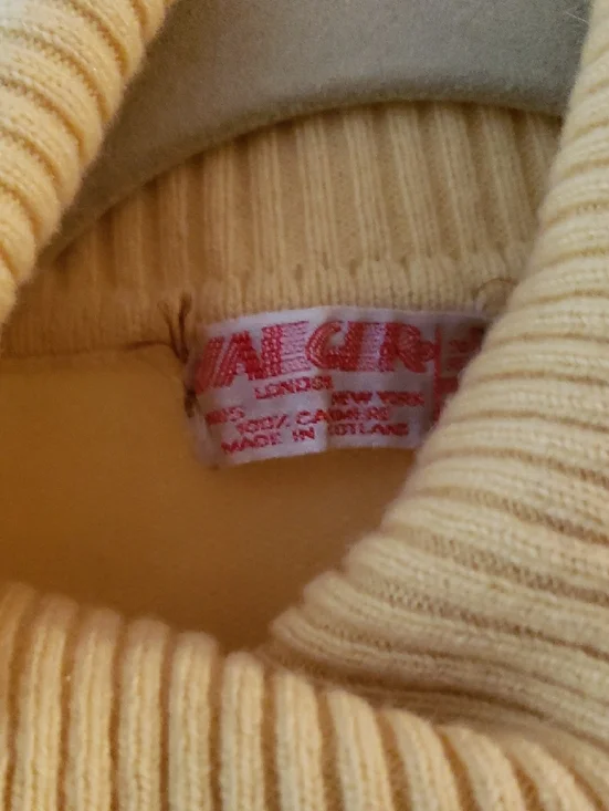 Light Yellow Turtleneck Sweater - Women's Cozy Knit - Picture 2 of 13